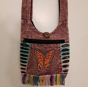 Bohemian Butterfly Crossbody Bag